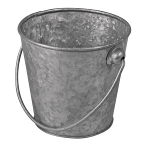 Moda Brooklyn Mini Galvanised Cutlery Bucket 150mm