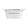 Olympia Rectangular Galvanised Tub 100x 200x110mm