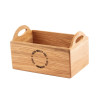 Olympia Oak Printed Table Caddy 230mm