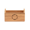 Olympia Oak Printed Table Caddy 230mm