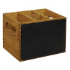 Olympia Table Organiser with Blackboard