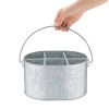 Olympia Galvanised Table Tidy - 135(H)x240(W)x175(D)mm