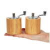Olympia Bamboo Salt & Pepper Mill Grinder Set Olympia Bamboo Salt & Pepper Mill Grinder Set