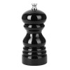 Olympia Salt Or Pepper Grinder Black Hevea Wood - 125mm Olympia Salt Or Pepper Grinder Black Hevea Wood - 125mm