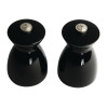Olympia Dark Wood Salt & Pepper Mill Set