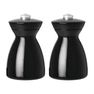 Olympia Dark Wood Salt & Pepper Mill Set