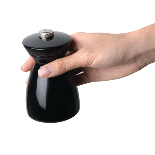 Olympia Dark Wood Salt & Pepper Mill Set