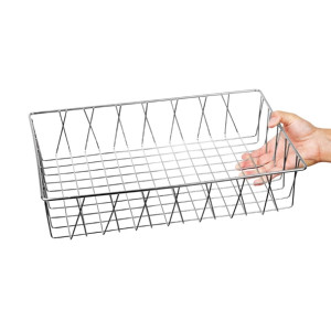 Olympia St/St Wire Display Basket 450 x 300 x 100mm