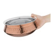 Olympia Large Handi Serving Dish Copper 200(Ø)mm Olympia Large Handi Serving Dish Copper 200(Ø)mm