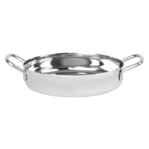 Olympia Table Presentation Double Handle Dish Stainless Steel 180mm