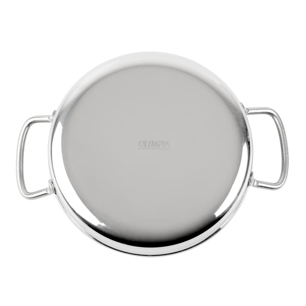 Olympia Table Presentation Double Handle Dish Stainless Steel 180mm Olympia Table Presentation Double Handle Dish Stainless Steel 180mm