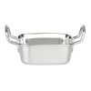 Olympia Table Presentation Square Dish Stainless Steel 115x115mm