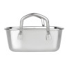 Olympia Table Presentation Square Dish Stainless Steel 115x115mm