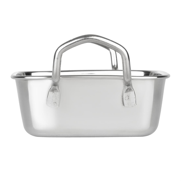 Olympia Table Presentation Square Dish Stainless Steel 115x115mm