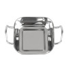 Olympia Table Presentation Square Dish Stainless Steel 115x115mm