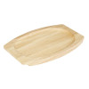 Olympia Hevea Board for Cast Iron Oval Sizzler 335x205mm (GJ557)