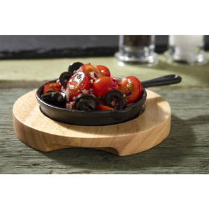 Olympia Mini Cast Iron Round Pan 115mm