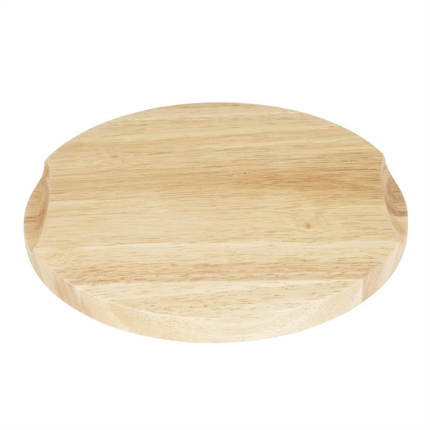 Olympia Hevea Board for Cast Iron Round Dish 254mm (GJ556) Olympia Hevea Board for Cast Iron Round Dish 254mm (GJ556)