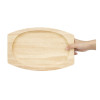 Olympia Hevea Board for Cast Iron Oval Sizzler 335x205mm (GJ557)