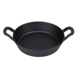 Olympia Round Cast Iron Eared Dish