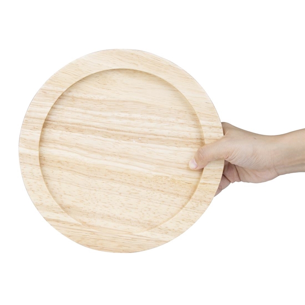 Olympia Hevea Board for Cast Iron Round Eared Dish 235mm (FW816)