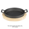 Olympia Hevea Board for Cast Iron Round Eared Dish 235mm (FW816)