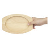 Olympia Hevea Board for Cast Iron Oval Eared Dish 230x135mm (FW818) Olympia Hevea Board for Cast Iron Oval Eared Dish 230x135mm (FW818)