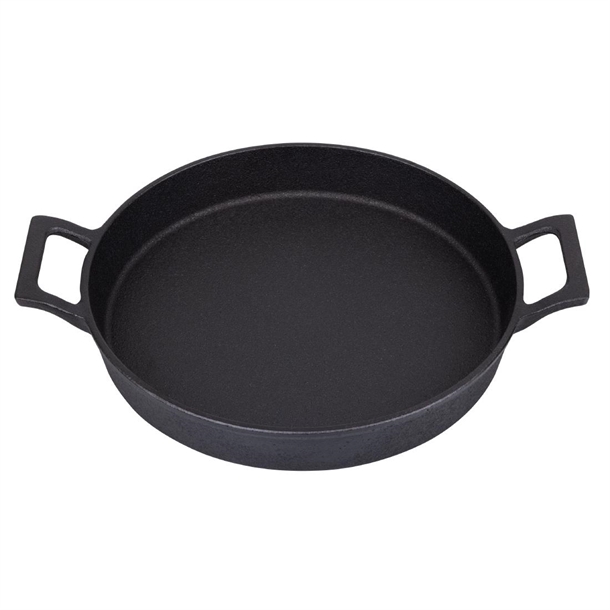 Olympia Cast Iron Round Eared Dish 200mm
