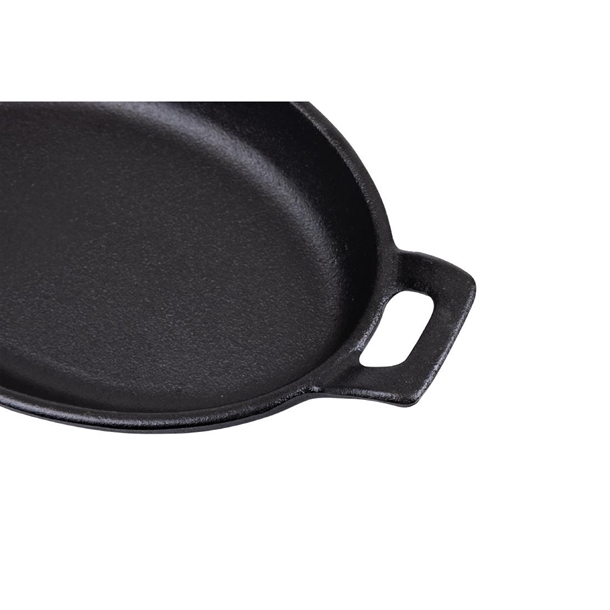 Olympia Cast Iron Oval Eared Dish 180x120mm