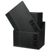 Securit Contemporary Menu Covers and Storage Box A4 Black (20 Pack)