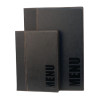 Securit Contemporary Menu Holder A4 Black