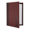 Securit Contemporary Menu Cover A4 Red