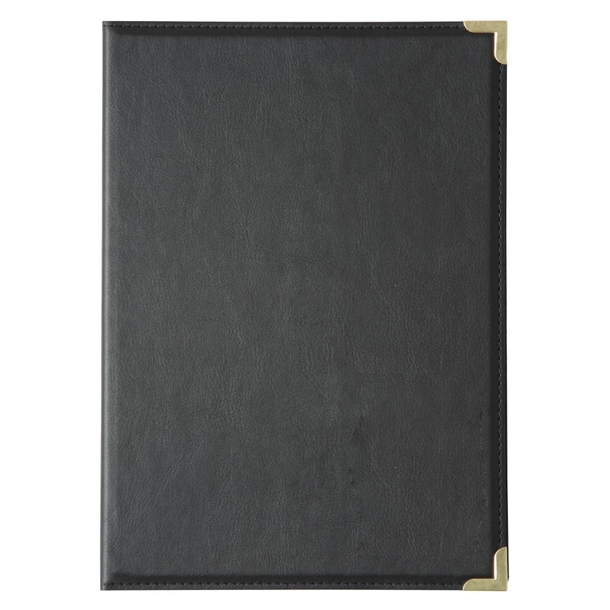 Olympia Leatherette Style Menu Cover A4 2 Card