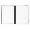 Olympia American Style Menu Cover Four Card Black A4