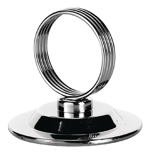 Ring Card Menu Holder - 45mm Ring Card Menu Holder - 45mm