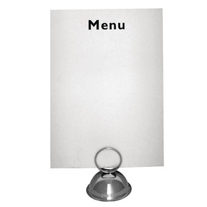 Olympia Ring Menu Card Holder