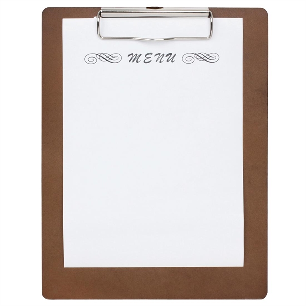 Olympia Wooden Menu Presentation Clipboard A5 Olympia Wooden Menu Presentation Clipboard A5