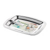Olympia Square Stainless Steel Tip Tray With Bill Clip Olympia Square Stainless Steel Tip Tray With Bill Clip