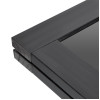 Olympia Pavement Board Black Wooden Frame 700x1200mm