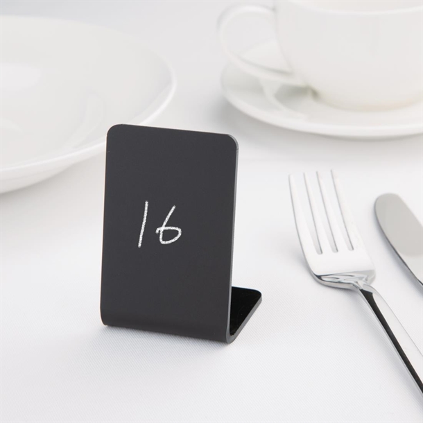 Olympia Acrylic Tableboard 75(H Pack) x 50(W Pack)mm (4 Pack)