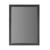 Olympia Wallboard Black Wooden Frame 600x800mm Olympia Wallboard Black Wooden Frame 600x800mm