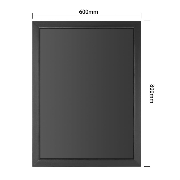 Olympia Wallboard Black Wooden Frame 600x800mm Olympia Wallboard Black Wooden Frame 600x800mm