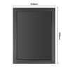 Olympia Wallboard Black Wooden Frame 450x600mm