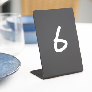 Olympia Acrylic Tableboards - 105x208mm (4 pack)