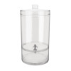 Chef Inox Juice Dispenser Polycarbonate Round 6.4Ltr 247x206x409mm