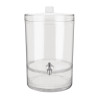 Chef Inox Juice Dispenser Polycarbonate Round 8.9Ltr 297x253x413mm