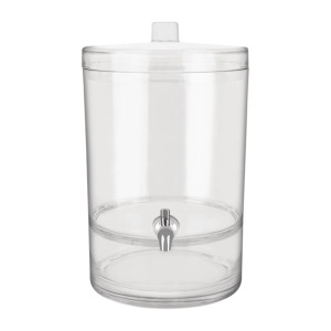 Chef Inox Juice Dispenser Polycarbonate Round 8.9Ltr 297x253x413mm
