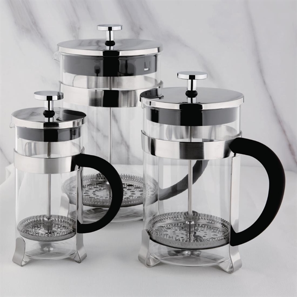 Olympia Contemporary Glass Coffee Plunger 3 Cup