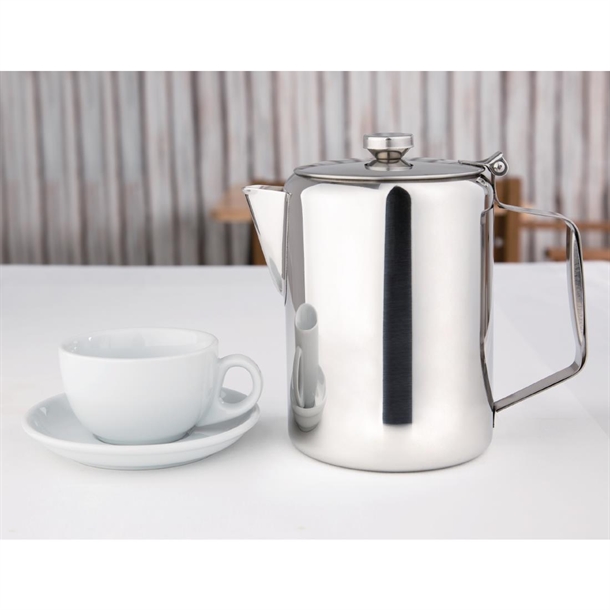 Olympia Concorde Stainless Steel Coffee Pot 2Ltr
