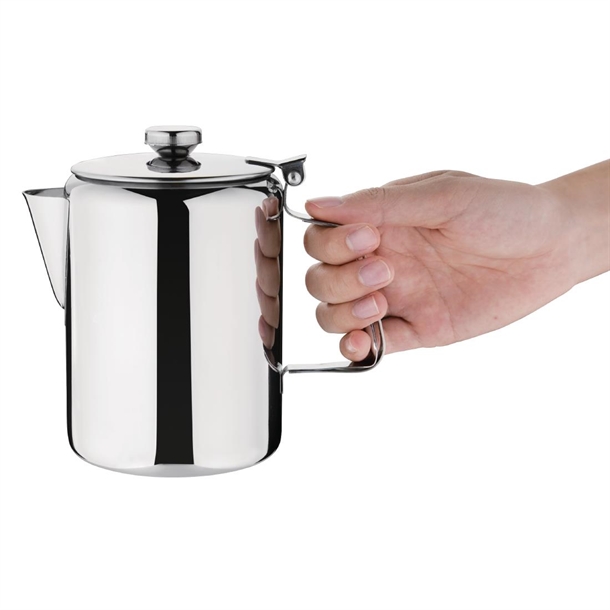 Olympia Concorde Stainless Steel Coffee Pot 910ml Olympia Concorde Stainless Steel Coffee Pot 910ml